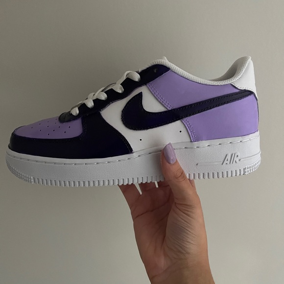 Nike Air Force 1 Purple Grape Custom - Picture 3 of 6